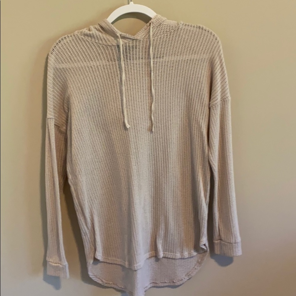 Sweater with hood